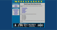 Desktop Screenshot of mediatarget.net