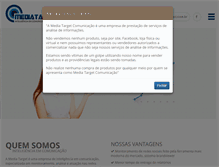Tablet Screenshot of mediatarget.com.br
